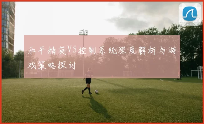 和平精英V5控制系统深度解析与游戏策略探讨