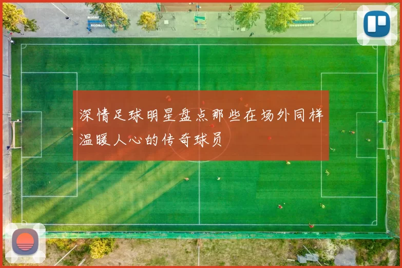 深情足球明星盘点那些在场外同样温暖人心的传奇球员